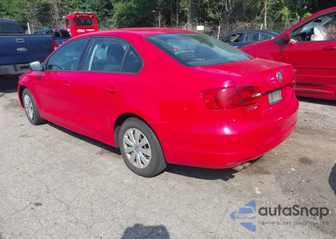 2014 Volkswagen Jetta 2.0L S из США, поврежденный, VIN 3VW2K7AJ4EM256503